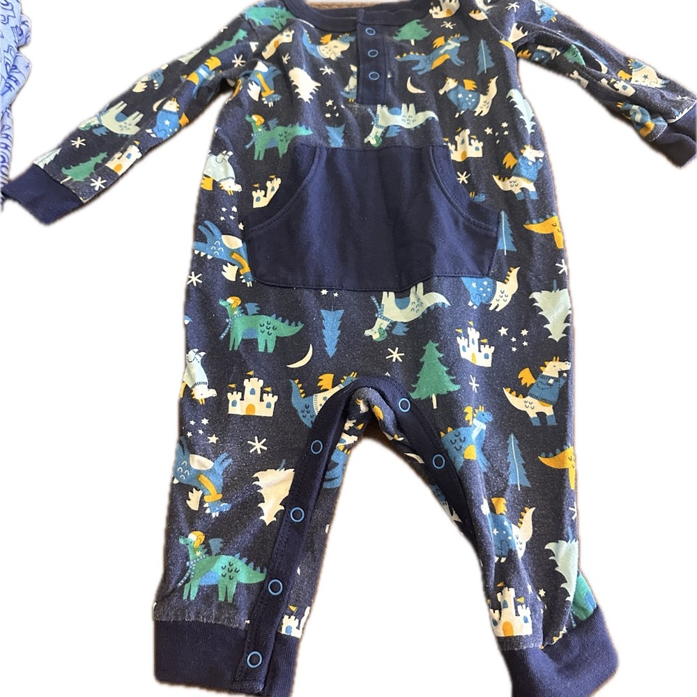 3-6 month Cat & Jack camping bodysuit
